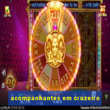 acompanhantes em cruzeiro